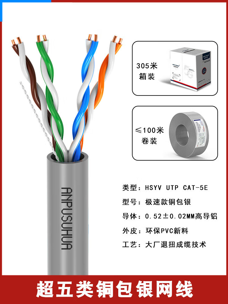 測評 埠帝超五類網線千兆純銅線，平價工具箱裝性價比之選